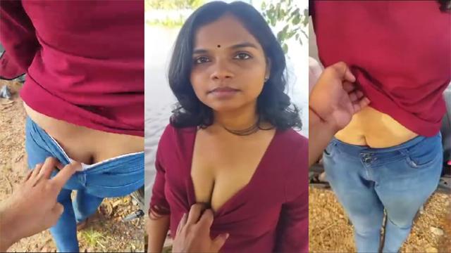 Cute Girlfriend Nude & Outdoor Fun Boyfriend Mamakutty